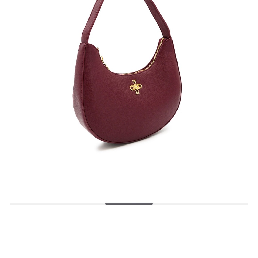 Elegant Women's Shoulder Bag in Rich Purple - Picture 4 of 4